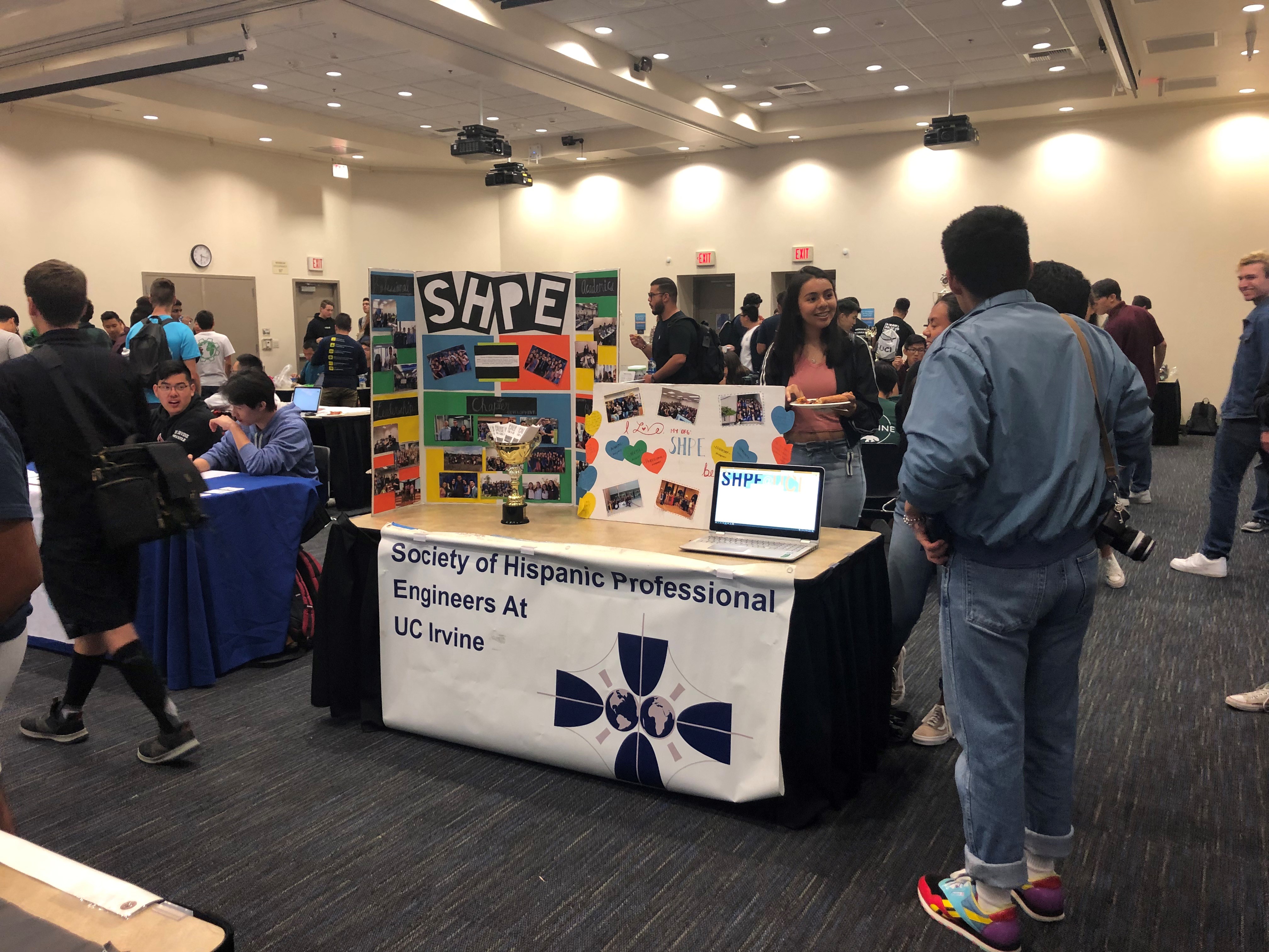 Twenty student organizations participated in the Art of Engineering Showcase. 2019 Art of Engineering