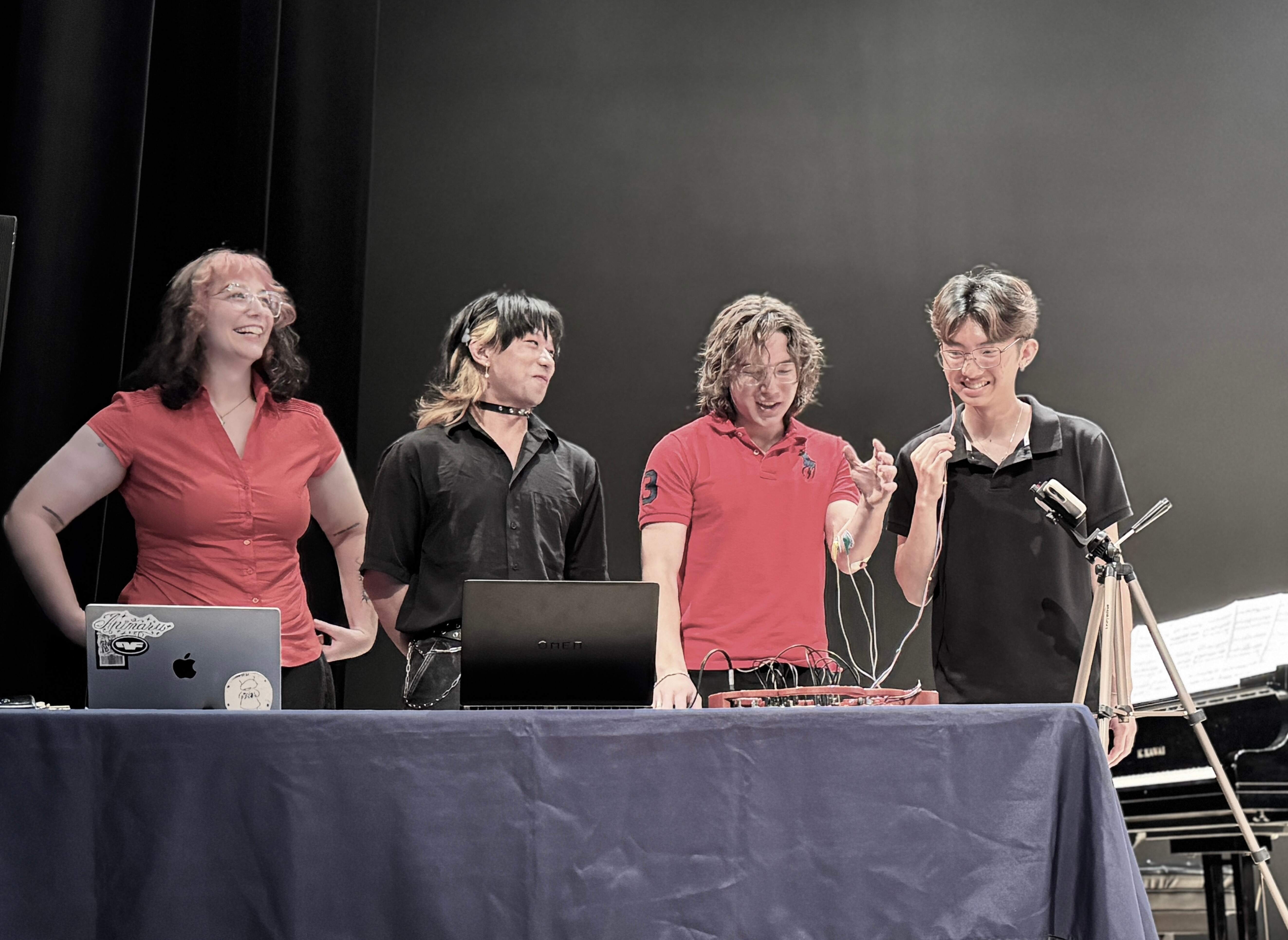 HeartThrob set their percussion instrument to the player's heartbeat