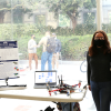 The UAV Forge team is developing an unmanned aerial vehicle system that can avoid other UAVs, map its route, avoid static objects, identify drop locations and drop off packages for customers.