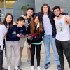 The first-place Zotter Bots team includes Noah Castillo, Yu-Hsun Chen, Julia Cisneros, Jonny Holt, Claire Kwok, Vinh Nguyen and Anthony Perini.