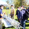HyperXite explains their Hyperloop pod project to students at Ant-Gineering.