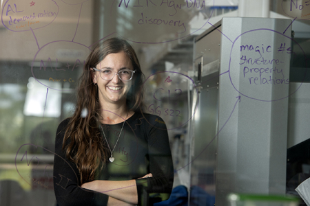The U.S. Army Development Command/Army Research Laboratory supports Stacy Copp’s materials research with Early Career grant. Steve Zylius / UC Irvine